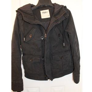 TNA Aritzia Platoon Jacket, Black, XS